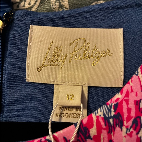 Lilly Pultizer Kyrie  Sheath Dress * Multi Dahlia Lucious* Sold Out @ Lilly - Picture 2 of 8